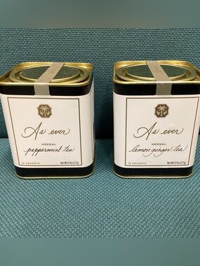 NEW As Ever Herbal Teas Set of 2 by Meghan